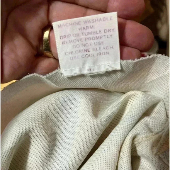 Vintage A Nancy Frock pastel striped shift/tunic 60’s dress-L - Picture 10 of 11